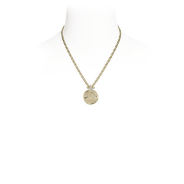 Interstellar Icon Golden Pendant Necklace