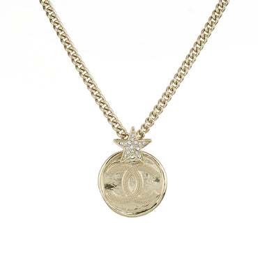 Interstellar Icon Golden Pendant Necklace