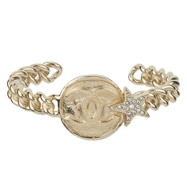 Interstellar Icon Golden Cuff Bracelet