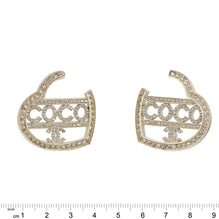 Coco Be My Valentine Golden Hoops