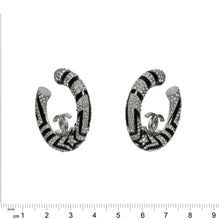 Star-Burst Silvery Hoops