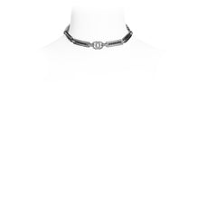Black Ice Golden Choker Necklace