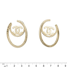 Black Ice Golden Hoops