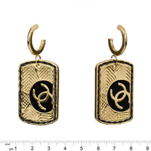 California Athlete Golden Pendant Earrings