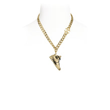 California Athlete Golden Short Necklace
