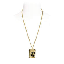 California Athlete Golden Pendant Necklace