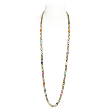 Color Me Up Golden Long Necklace