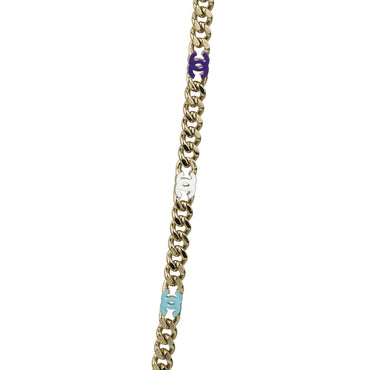 Color Me Up Golden Long Necklace