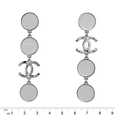 90210 Golden Pendant Earrings