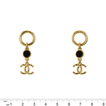 90210 Golden Pendant Earrings