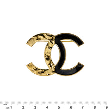 90210 Golden CC Brooch