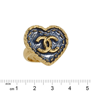 Blue Jean Baby Golden Jewel Ring