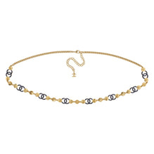 Blue Jean Baby Golden Fancy Belt