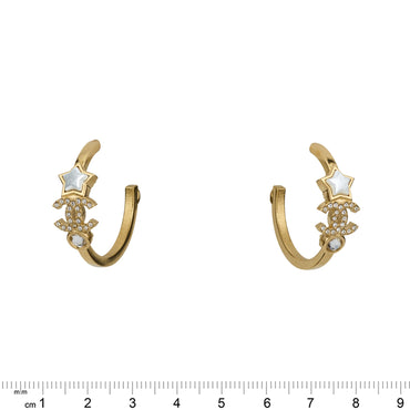 Movie-Star Golden Hoops