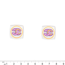 Rainbow Sherbert Golden Stud Earrings