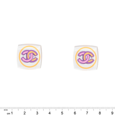 Rainbow Sherbert Golden Stud Earrings