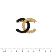 Charmingly Vintage Golden CC Brooch
