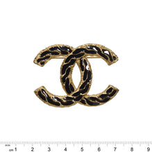 Charmingly Vintage Golden CC Brooch