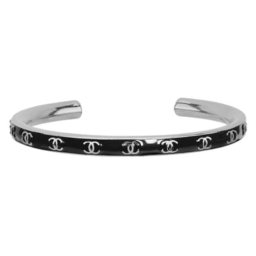 Black & White Symphony Golden Cuff Bracelet