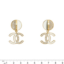 Two Faced Golden Pendant Earrings