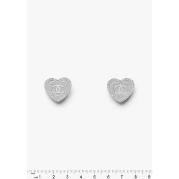 Chanel'S Scrapbook Golden Stud Earrings