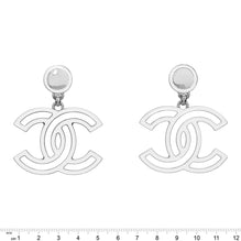 Bold Attitude Golden Pendant Earrings