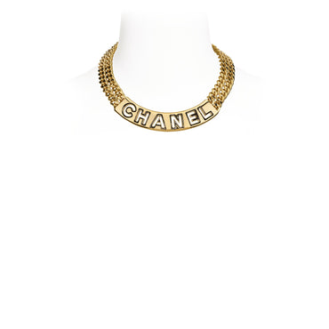 Bold Attitude Golden Short Necklace