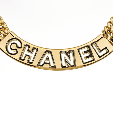 Bold Attitude Golden Short Necklace