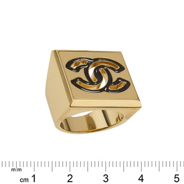 Bold Attitude Golden Jewel Ring