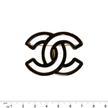 Bold Attitude Golden CC Brooch