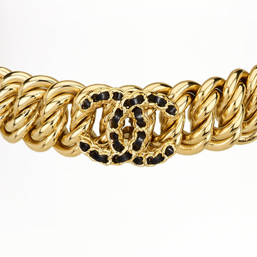 Chain Reaction Golden Choker Necklace