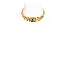 Chain Reaction Golden Short Necklace