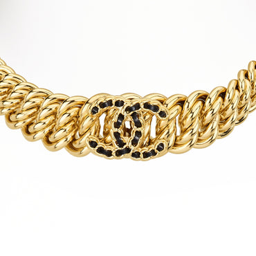 Chain Reaction Golden Short Necklace