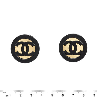 Mirror Mirror Golden Stud Earrings