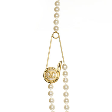 Manchester Muse Golden Long Necklace