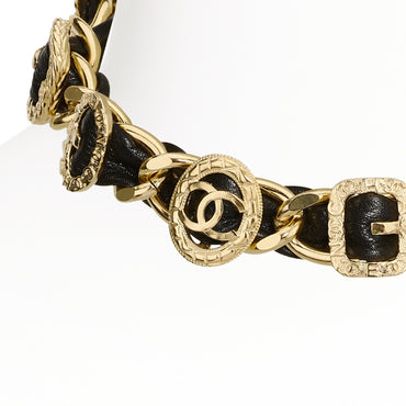 Buckle-Up Golden Choker Necklace