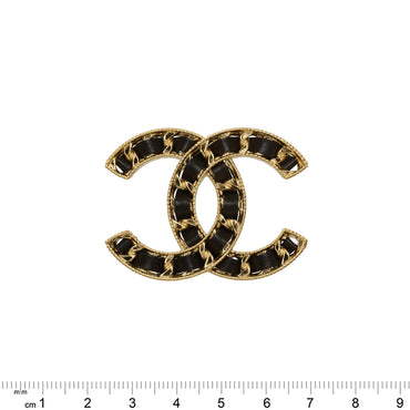 Buckle-Up Golden CC Brooch