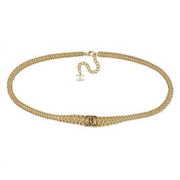 Chain Reaction Golden Fancy Belt