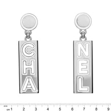 Bold Attitude Golden Pendant Earrings