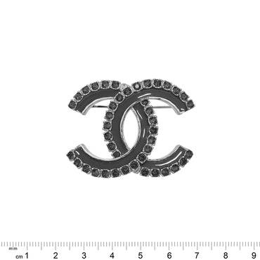 Coco-Color Golden CC Brooch