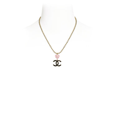 Coco'S Records Golden Pendant Necklace
