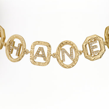 Buckle-Up Golden Choker Necklace