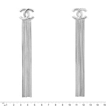 Liquid CC Golden Pendant Earrings