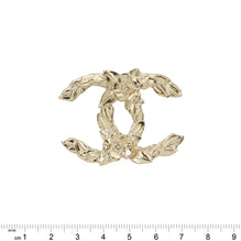 Petals And Pearls Golden CC Brooch