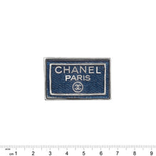 Mad For Denim Silvery Jewel Brooch