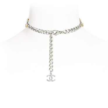 Field Of Dreams Silvery Choker Necklace