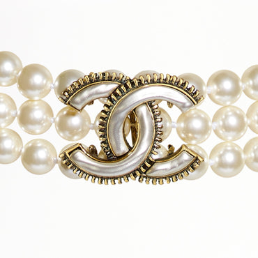 Zip It Golden Choker Necklace