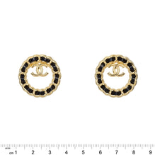 Chain Reaction Golden Stud Earrings