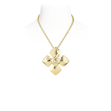 Chanel Textures Golden Short Necklace