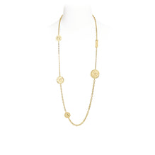 Chanel Textures Golden Long Necklace